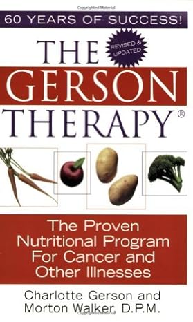 The Gerson Therapy cover