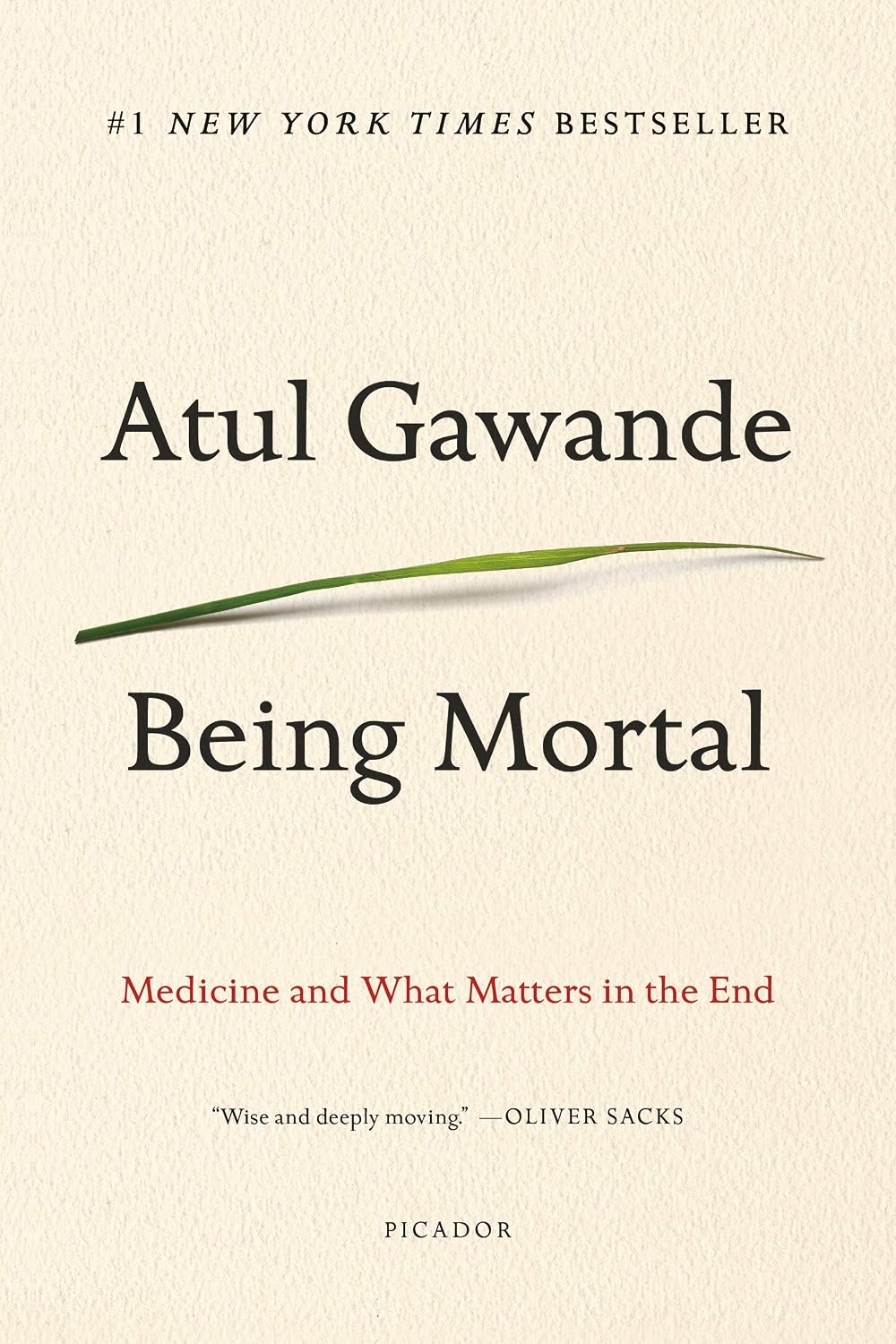 Being Mortal cover