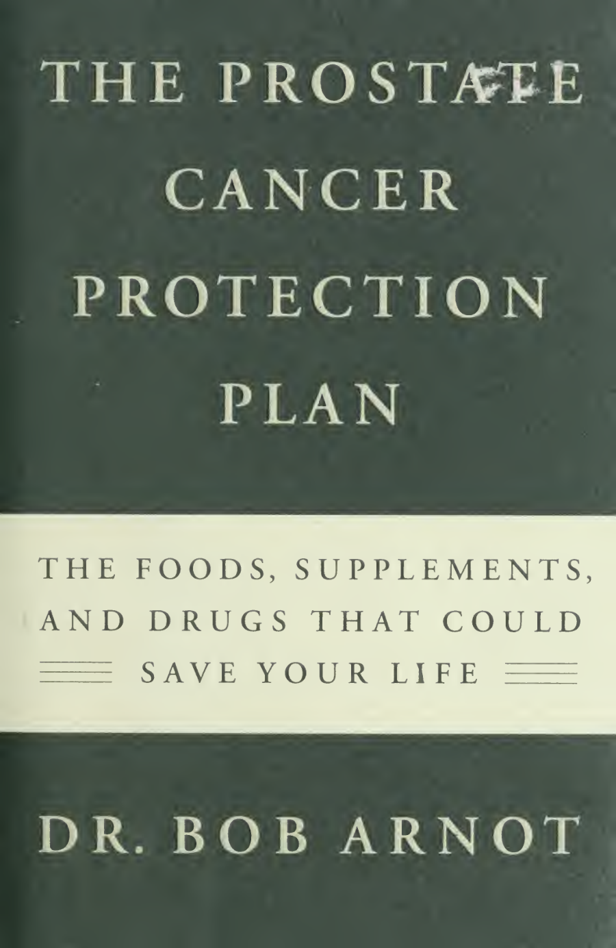 Prostate Cancer Protection Plan cover