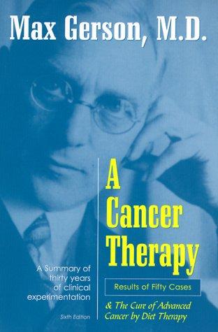 A Cancer Therapy cover