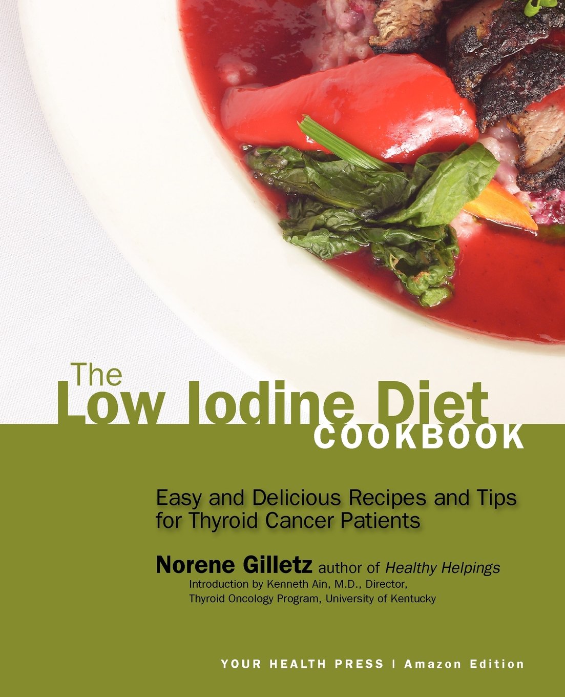 The Low Iodine Diet Cookbook cover